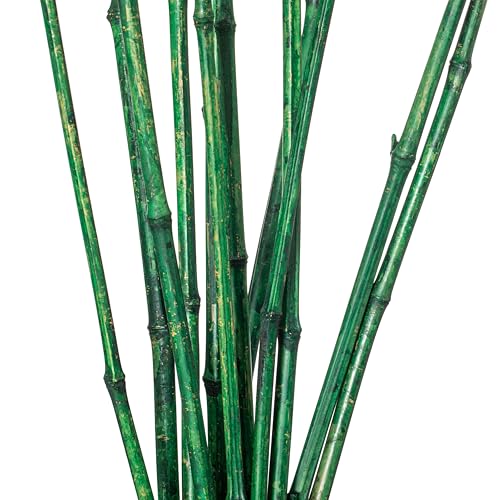 Uniquewise 43" Set of 12 Bamboo Stick Fillers Natural Decorative - Product Imagery