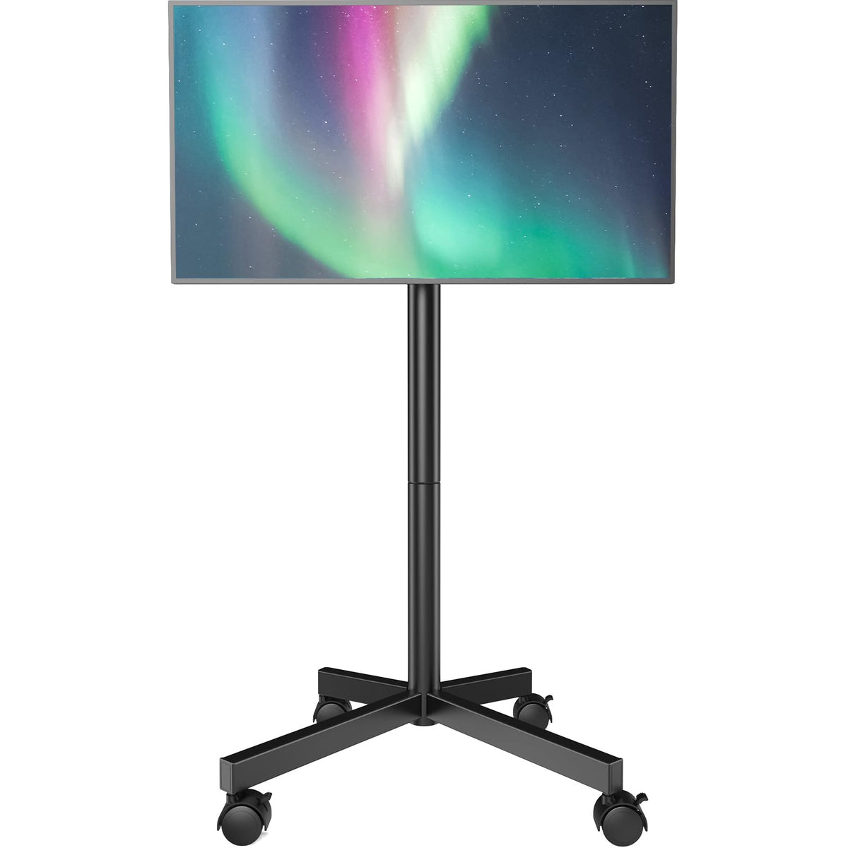 Mobile TV Cart Stand with Wheels for 23 60 tvs Height - AX WABER Official Imagery - 2