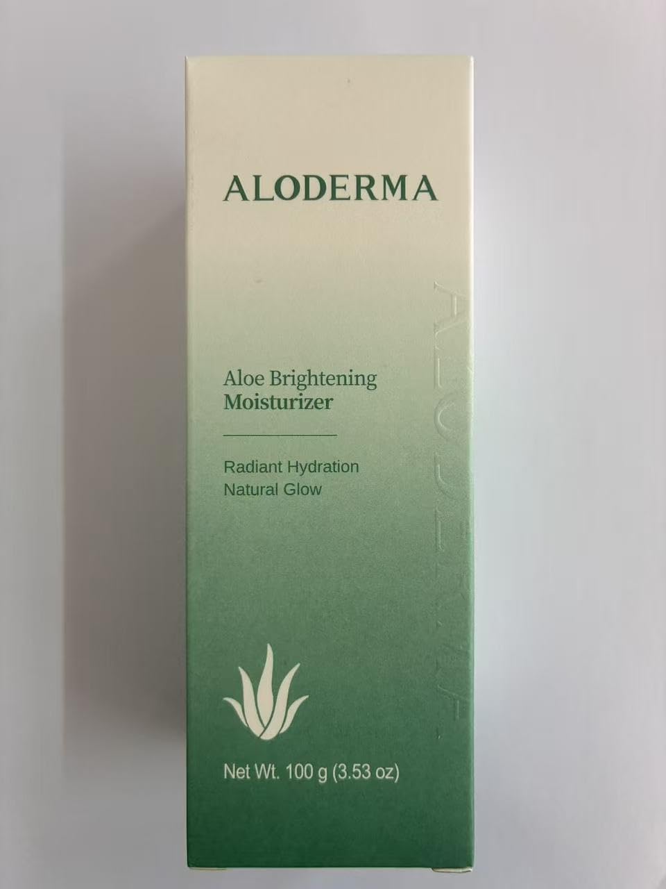 Aloderma Brightening Face Moisturizer 75 Organic Aloe - Aloderma Official Imagery - 6