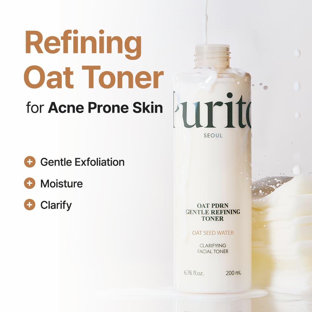 PURITO Oat PDRN Refining Toner for Sensitive Skin 6 76 fl oz - PURITO Official Imagery - 4
