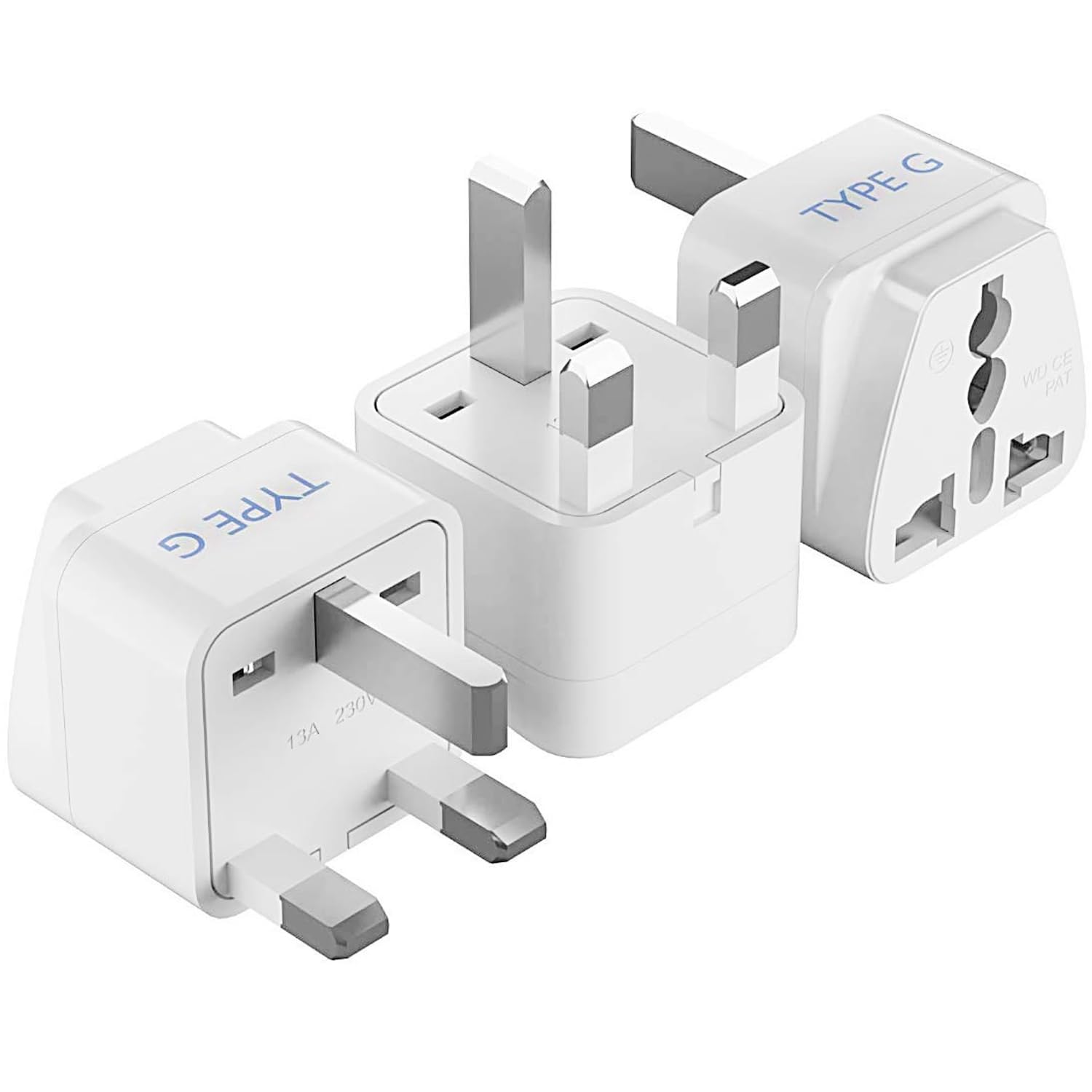 Ceptics 45W Universal Travel Adapter w/ 3 USB-A, 2 USB-C & Univer by Ceptics - Angle View 10