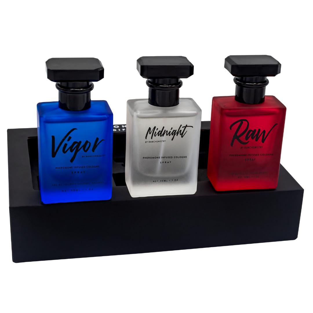 RawChemistry Pheromone Infused Men s Cologne Collection 3 pk - RawChemistry Official Imagery - 3