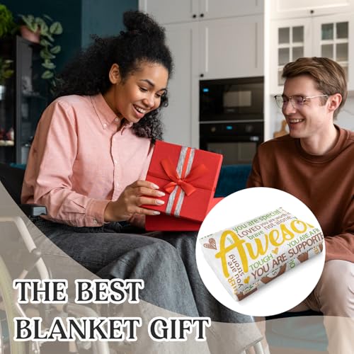 Super Soft Hug Blanket - Cancer Care Gifts for Women Men - - Product Imagery