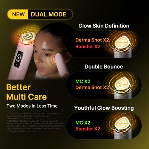 medicube Booster Pro X2™ - 7 IN 1 Glow Beauty Device, 2X Glow - Product Imagery
