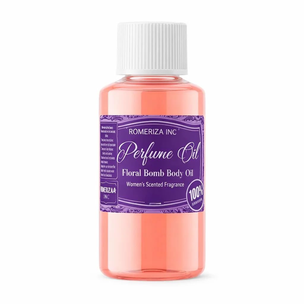 ROMERIZA 1 Fl Oz Perfume Oil Floral Bomb Women Our Interpretation - Product Imagery
