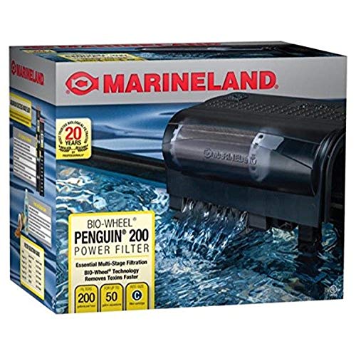 Marineland Bio Wheel Penguin 200 GPH Power Aquarium Filter - MarineLand Official Imagery - 1