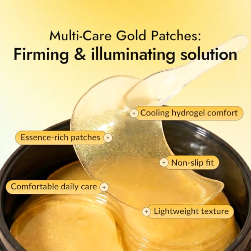 MIZON 24K Gold Snail Mucin Under Eye Patches - Product Imagery
