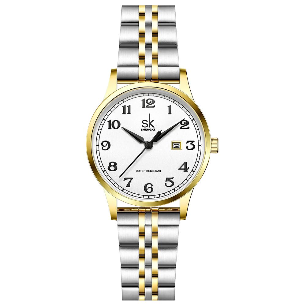SHENGKE SK Classic Business Women Watches with Stainless - SHENGKE Official Imagery - 1