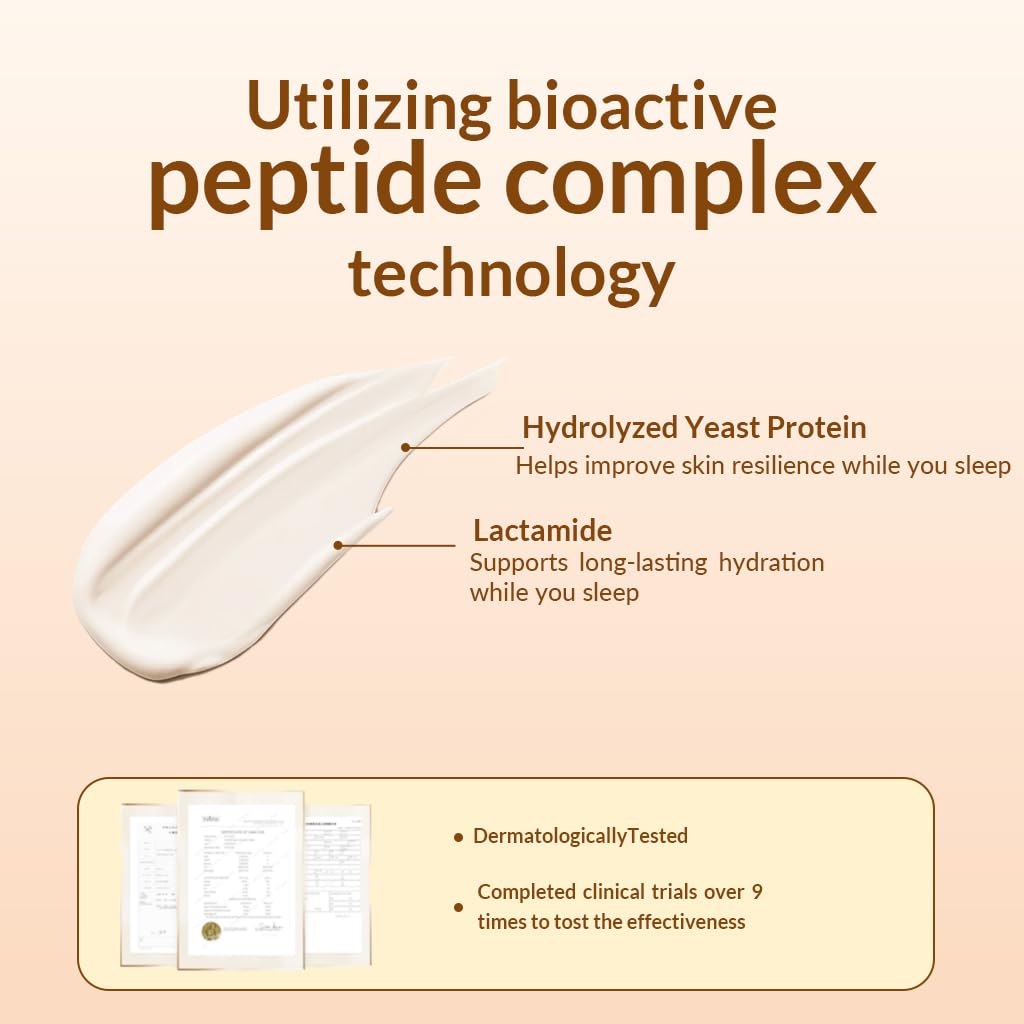 QINGLIN Peptide Face Cream Firming Moisturizer with - QINGLIN Official Imagery - 4