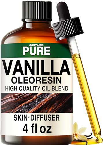 Kukka 100% Pure Vanilla Essential Oil for Skin, Diffuser, 4 Fl Oz - Product Imagery