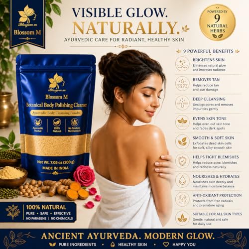Turmeric Body Scrub Powder – Ayurvedic Ubtan for Glowing Skin | - Product Imagery