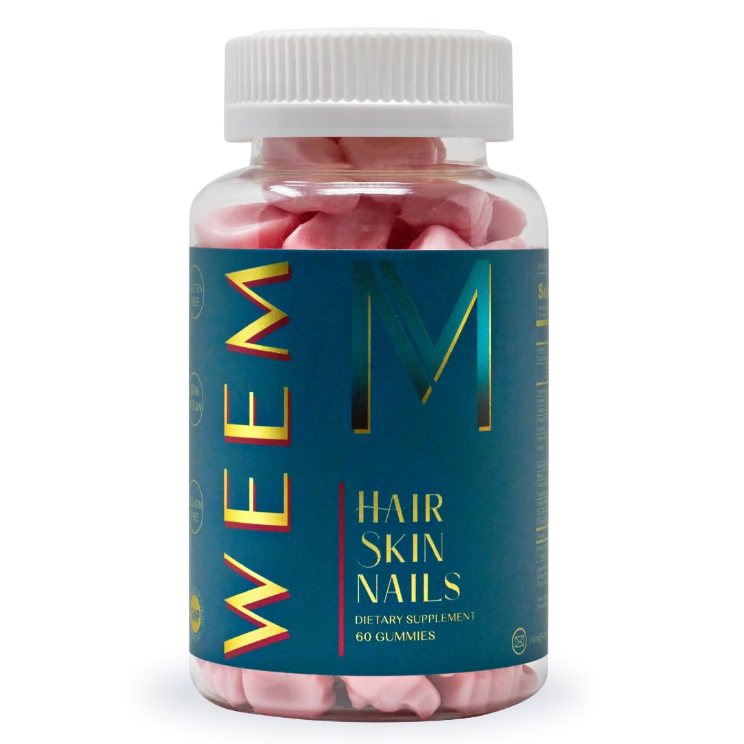 WEEM Hair Skin and Nails Gummies - WEEM Official Product View 2
