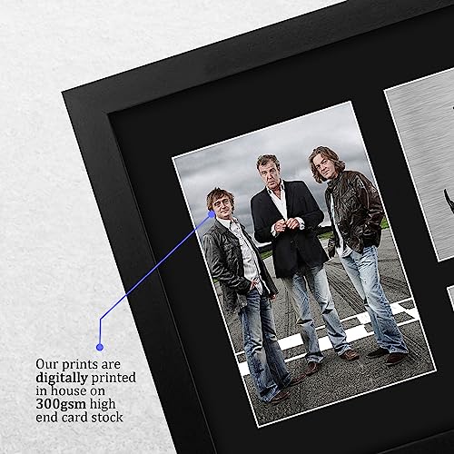 HWC Trading Top Gear Clarkson, May, Hammond Framed Gifts Printed - Product Imagery