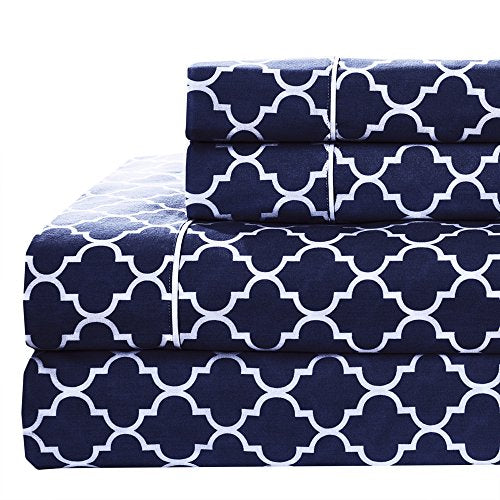 Royal Hotel Meridian Split Queen Sateen Sheets Set, Cotton - Product Imagery