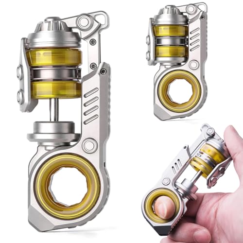 SiniaN Fidget Toys Adults, Stainless Steel SiniaN Fidget Slider - Product Imagery