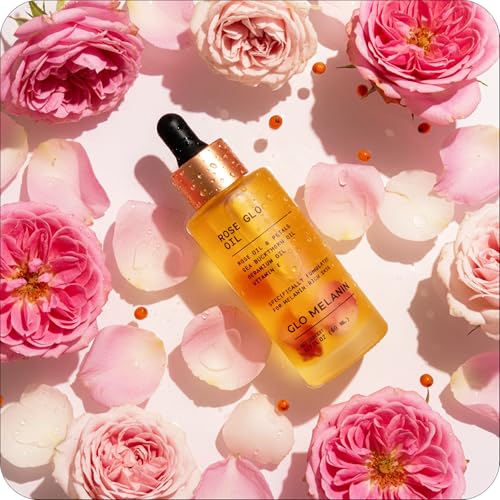 Glo Melanin Rose Glo Oil – Natural Brightening & Soothing Facial - Product Imagery
