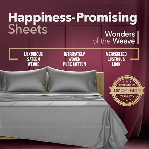 TEXAS LINEN CO. 800 Series California King Sheet Sets Deep - Product Imagery