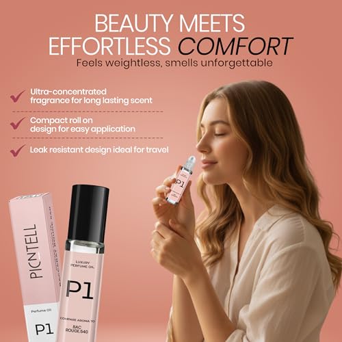 P Series Impression Perfumes for Women – Travel Friendly Roll-on - Product Imagery