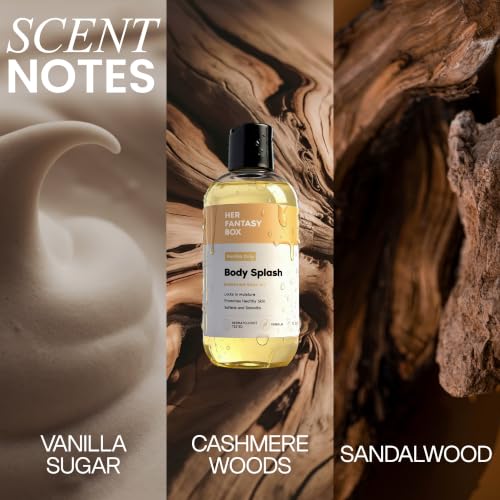 Her Fantasy Box | Body Splash Vanilla Drip Fragrance Oil – Warm - Product Imagery