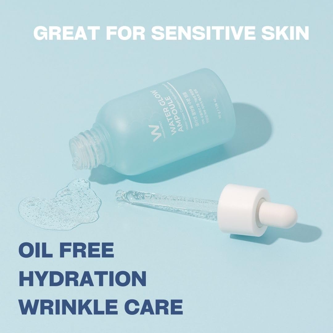 WONJIN EFFECT Water Glow AMPOULE 1.76 fl Oz, Moisturizing, - Wonjin Effect