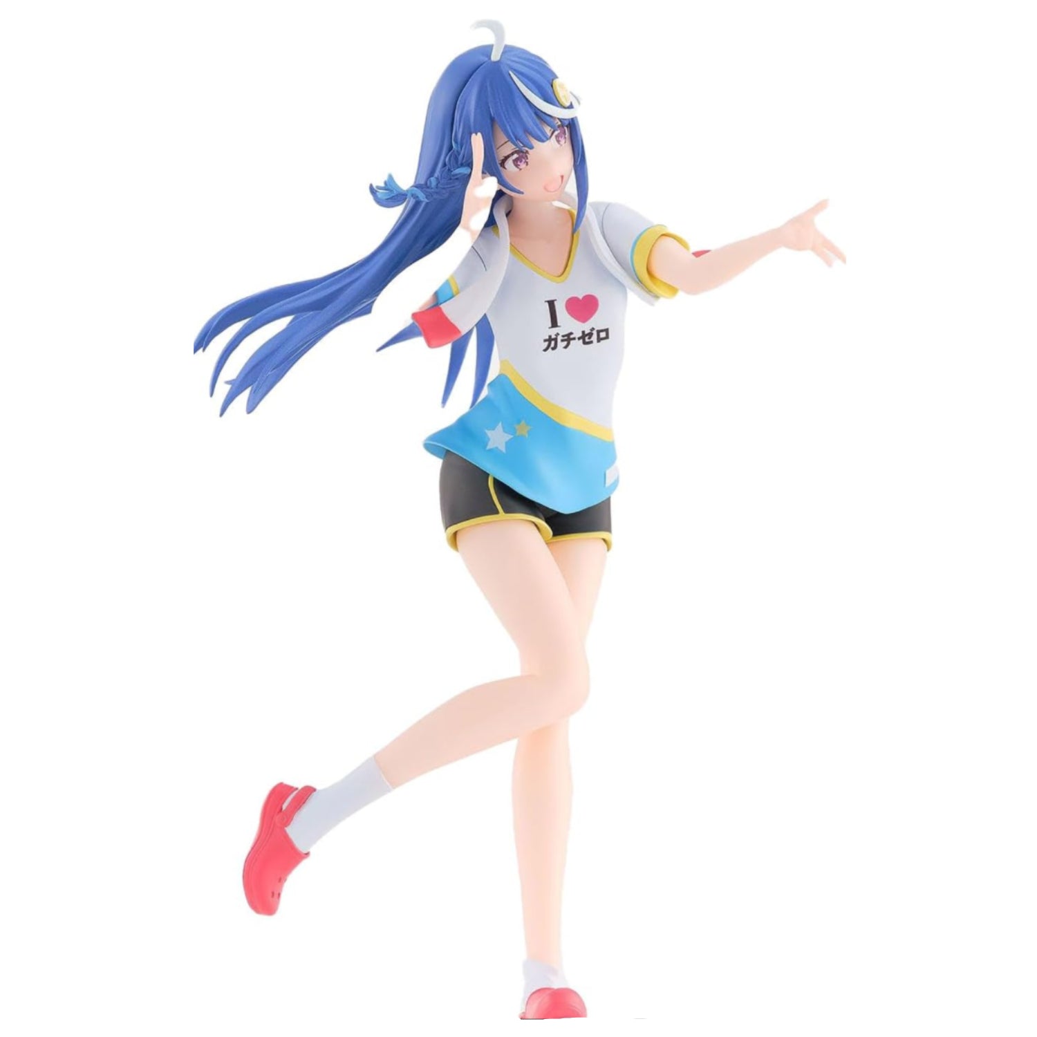 SEGA Desktop x Decorate Collections TV Anime VTuber Legend figure with detailed design and vibrant colors on a white background.
