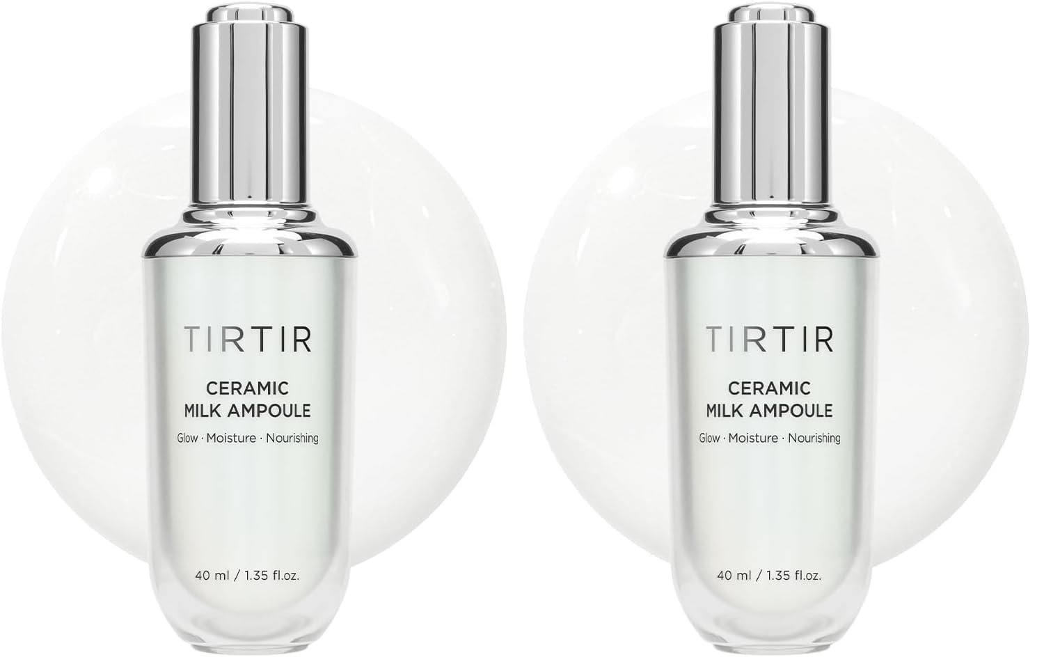 TIRTIR Ceramic Milk Ampoule (1.35 Fl Oz) - TIRTIR