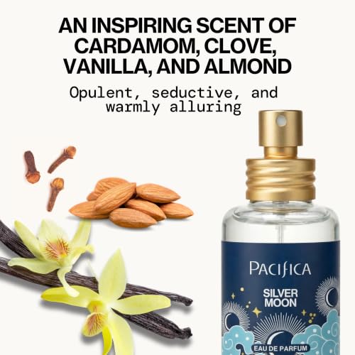 Pacifica Silver Moon Perfume 1oz – Long-Lasting Warm Vanilla & - Product Imagery