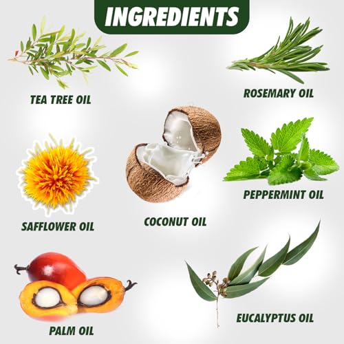 Tea Tree Oil Soap Bar for Face & Body, 4oz –All Natural Remedy - Product Imagery