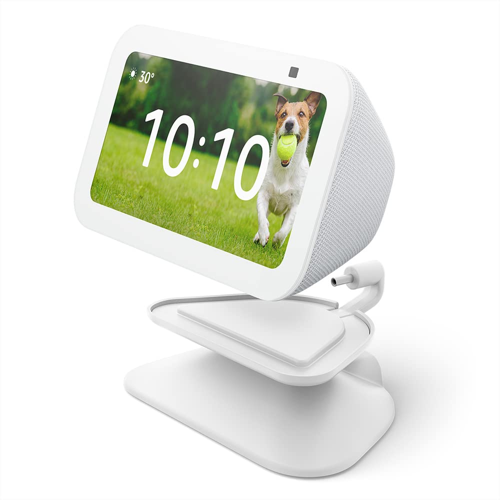Amazon Echo Show 5   Adjustable Stand with USB-C Charging Port | - Amazon Official Product View 7