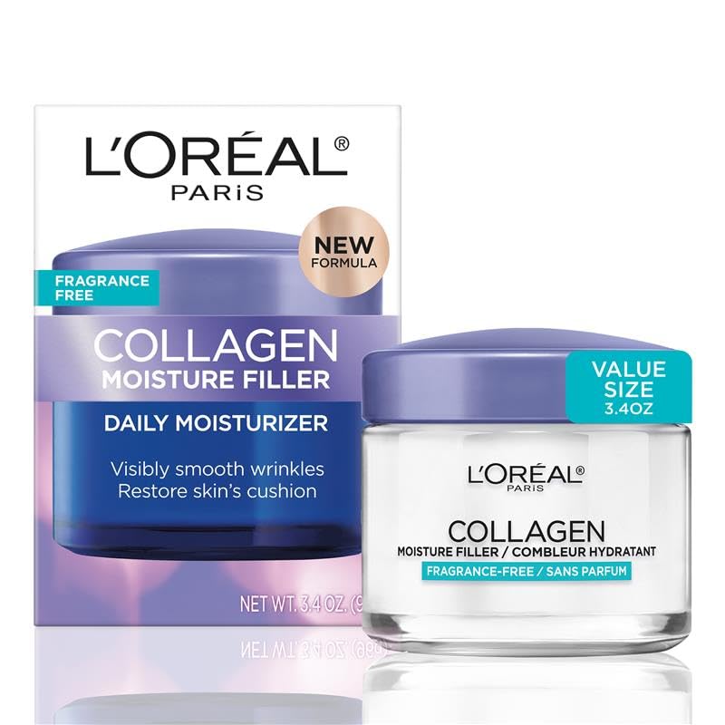 L'Oreal Paris Collagen Moisture Filler Face Cream 3.4 oz