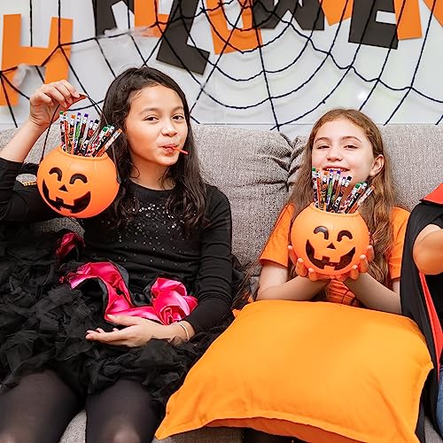 xutengy 72Pcs Halloween Pencils Stationery Party Favors Set， - Product Imagery