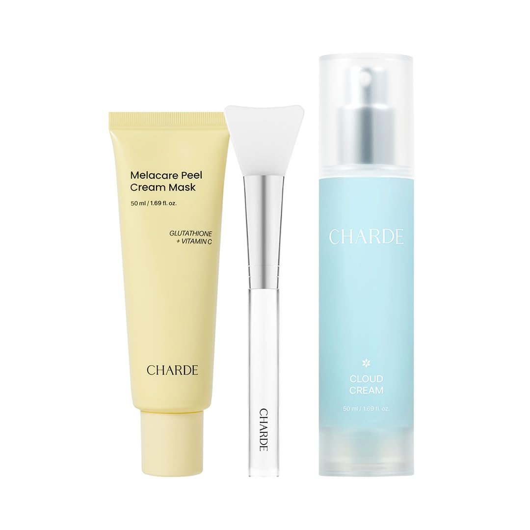 CHARDE At-Home Radiance Duo – Cream-to-Clear Peel Off Mask &amp; - CHARDE
