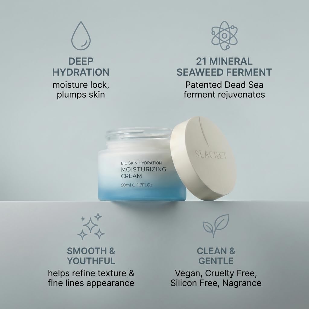 SEACRET Bio Skin Hydration Face Moisturizer - Premium Selection Official Imagery - 4
