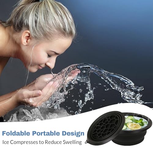 Face Bowl for Ice Has Built-In Ice Tray,Ice Bowl for Face is - Product Imagery