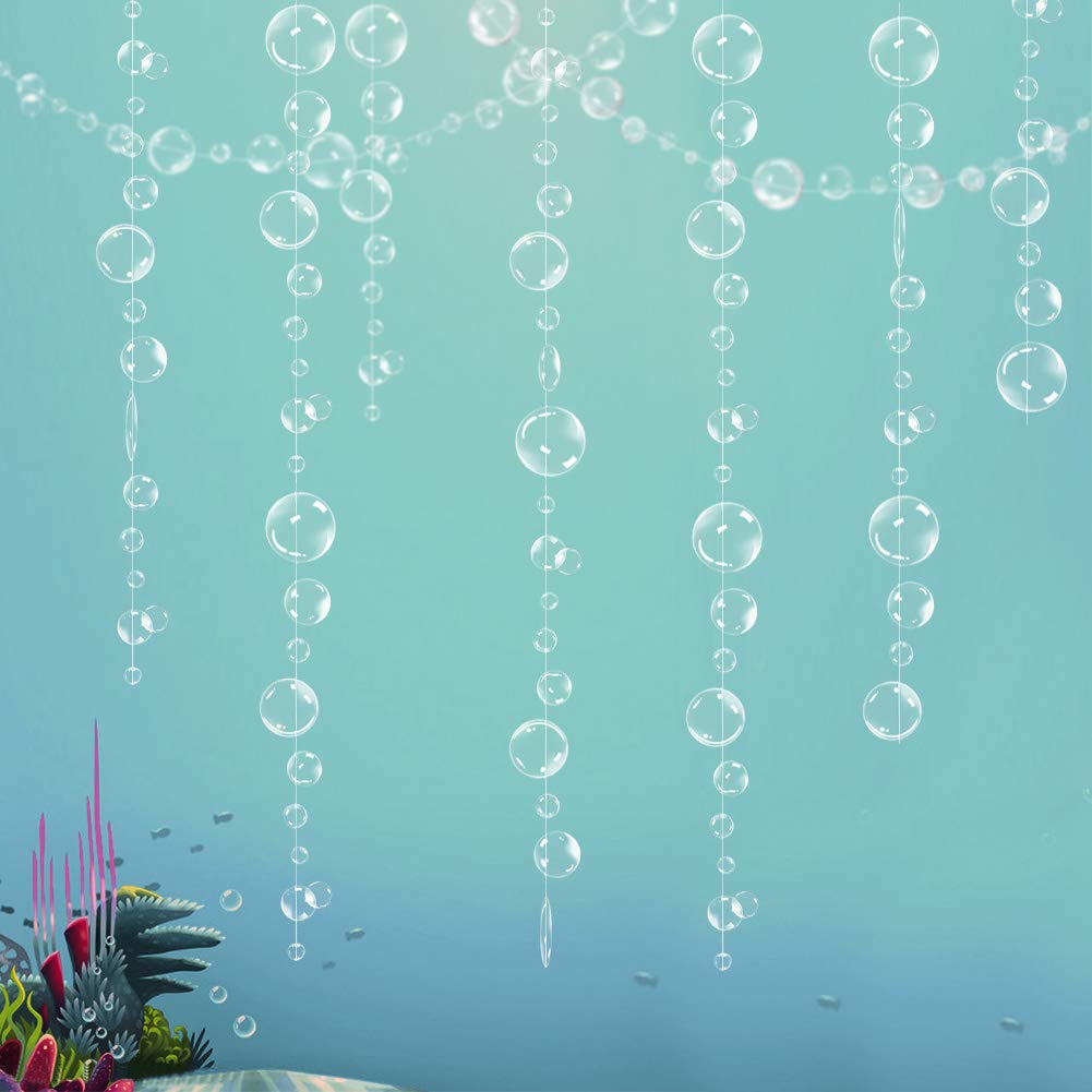 Decor365 Under the Sea Party Decorations White Bubble Garlands - Product Imagery