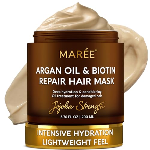 MAREE Deep Conditioning Hair Mask for Damaged Hair Treatment - MAREE Official Imagery - 1