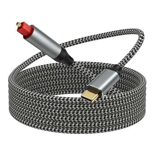 MEIRIYFA USB C to Toslink Optical Audio Cable, Unidirectional USB by MEIRIYFA - Angle View 1
