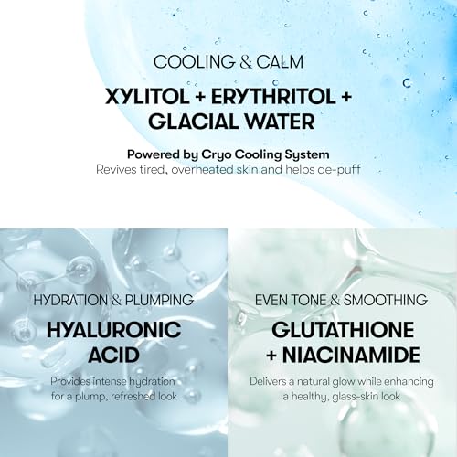 VT COSMETICS Cryo Ice Cool Mask, 30 Sheets, Hydrating Korean F... - Product Imagery