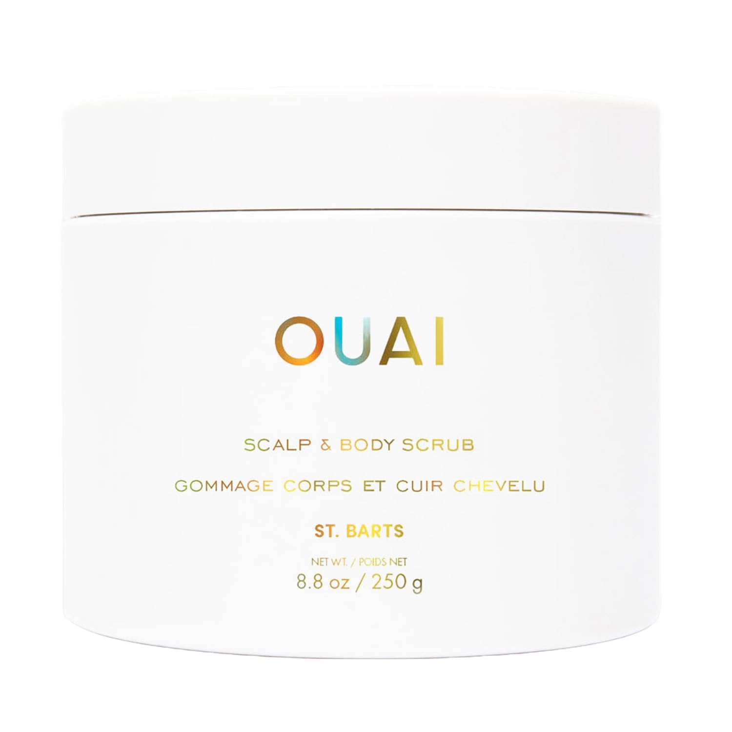 OUAI Scalp & Body Scrub, St. Barts - Exfoliating Body Scrub with Sugar & Co - OUAI Official Product View 2