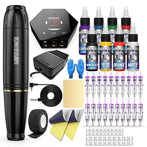 Wormhole Tattoo Gun Kit Uninterrupted Power Set for - Wormhole Tattoo Official Imagery - 1
