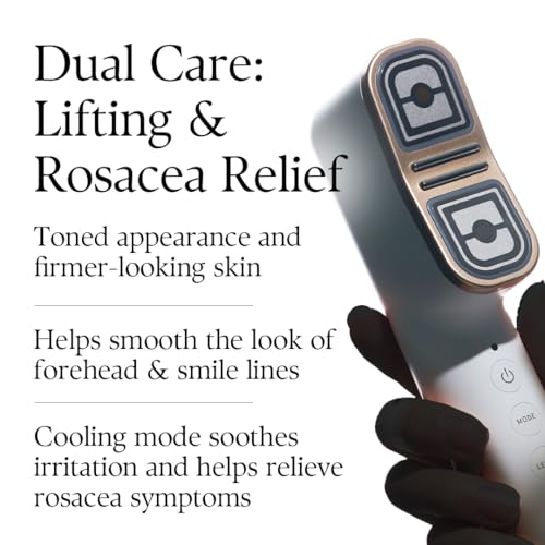d’Alba Allthera Double Shot Beauty Massager | 3-Mode Facial - Product Imagery