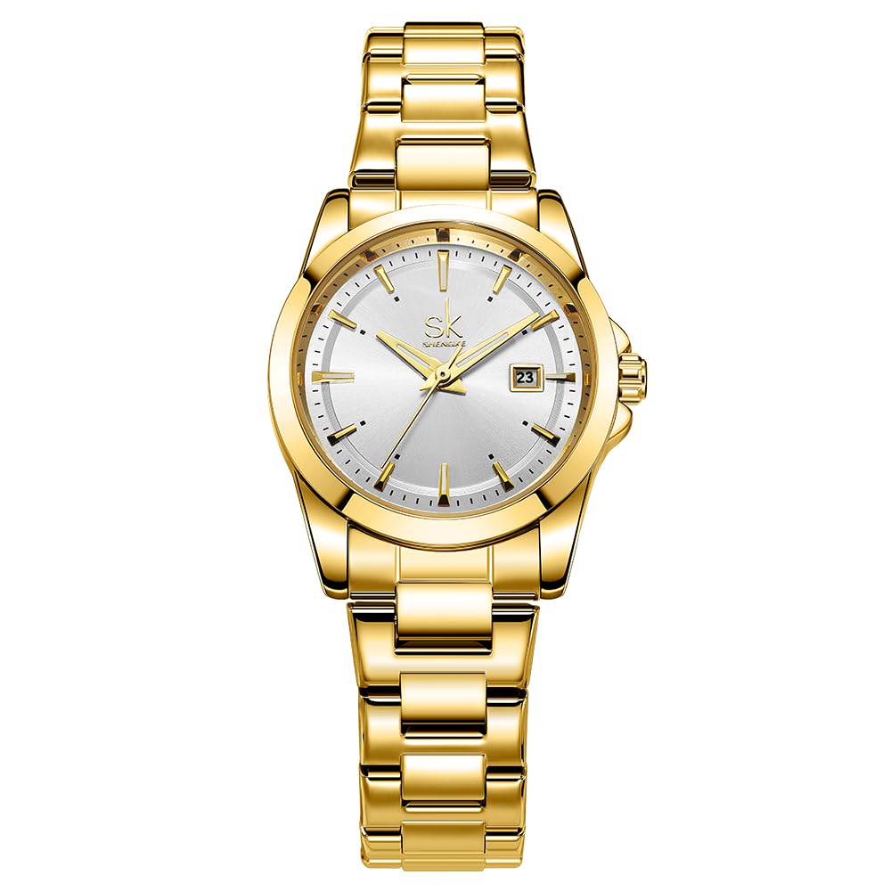 SHENGKE Minimalist Fashionable Color Dial Watches for Women - SHENGKE Official Imagery - 1
