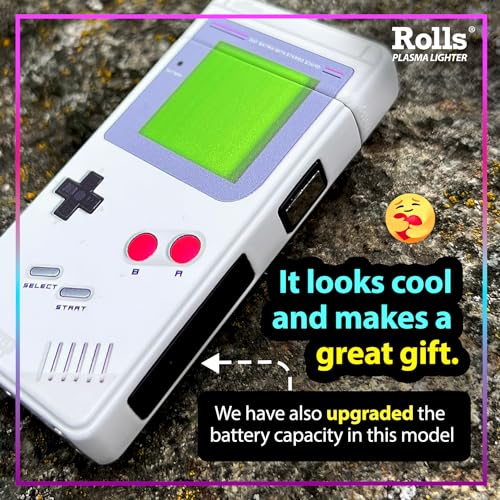 Rolls Electric Lighter - Cool Lighters - Retro Gamer Gifts for - Product Imagery