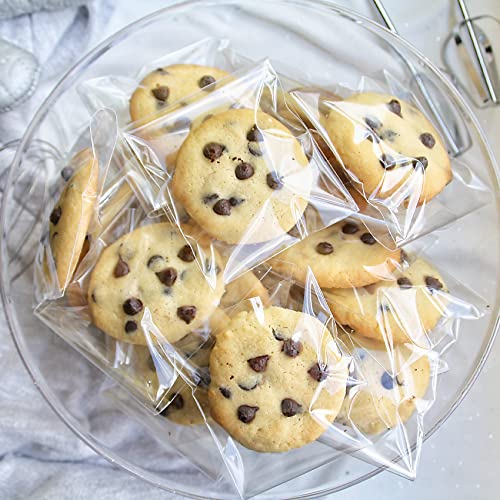 4x6 In Cookie Bags Clear Self Sealing Cellophane Treat Bags - Product Imagery