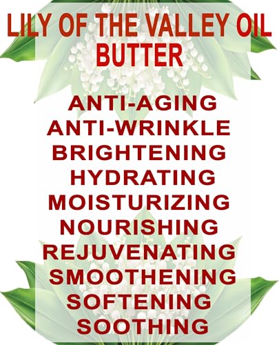 Botanical Beauty LILY OF THE VALLEY OIL BUTTER 100% Natural 4 - Product Imagery