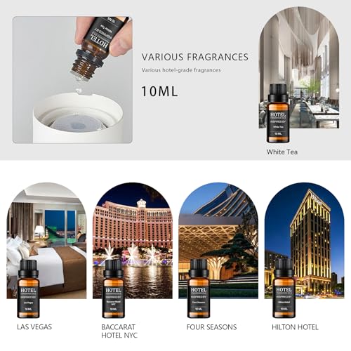 Hotel Collection Diffuser Essential Oil Gift Set,Hotel Scents - Product Imagery