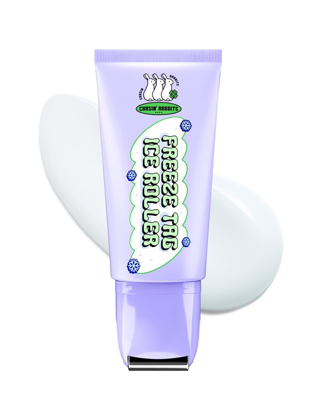 CHASIN RABBITS Ice Roller Cooling Gua Sha Depuffing Pore - CHASIN' RABBITS Official Imagery - 2