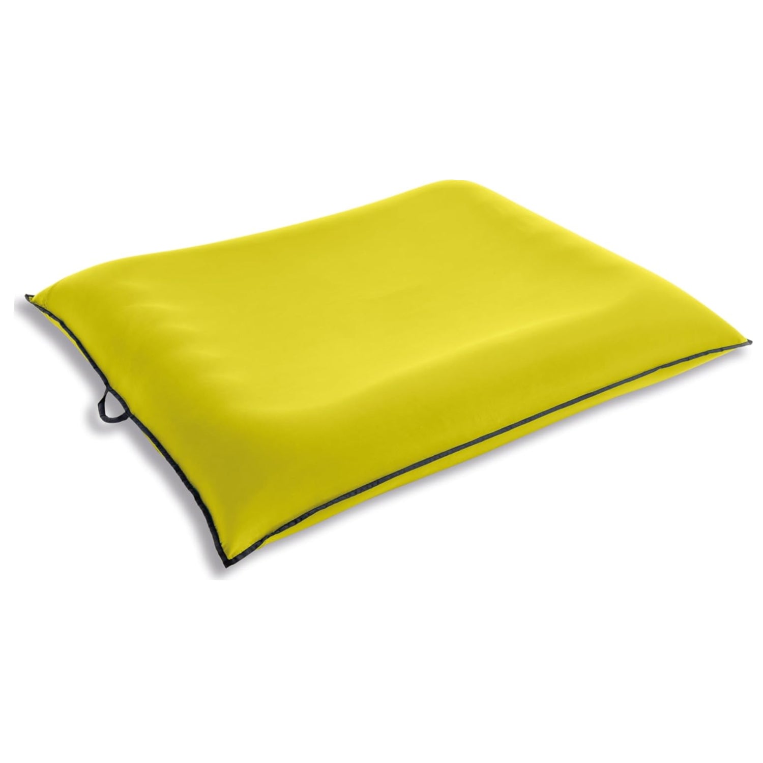Elefair INTEX Luxe Lounge inflatable pool mat with removable fabric cover and two soft handles, perfect for relaxing in the pool.