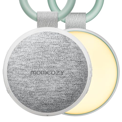 Momcozy Portable Sound Machine with Night Light, White Noise Soun by Momcozy - Angle View 1