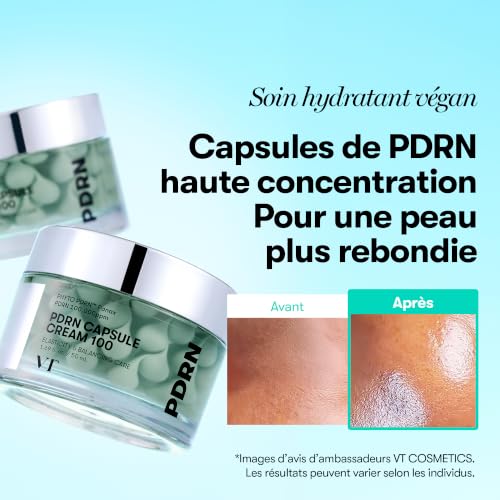 VT COSMETICS PDRN Capsule Cream 100, 1.69 fl. oz. - Product Imagery